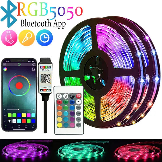 RGB LED Strip 5050, Colorful Lighting